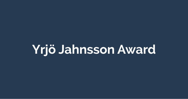 Yrjö Jahnsson Award